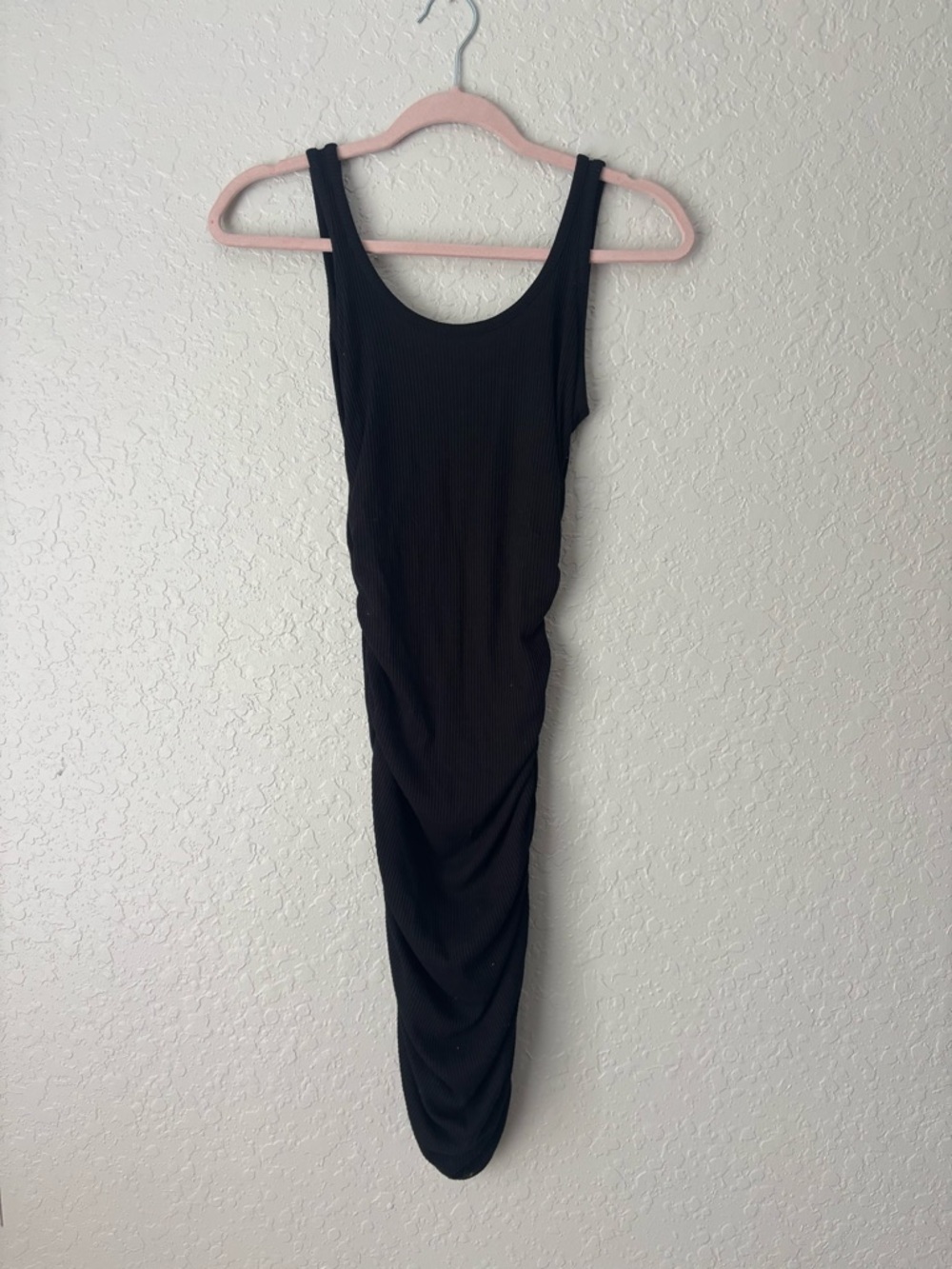 Chaser Cinched Black Sleeveless Bodycon Dress